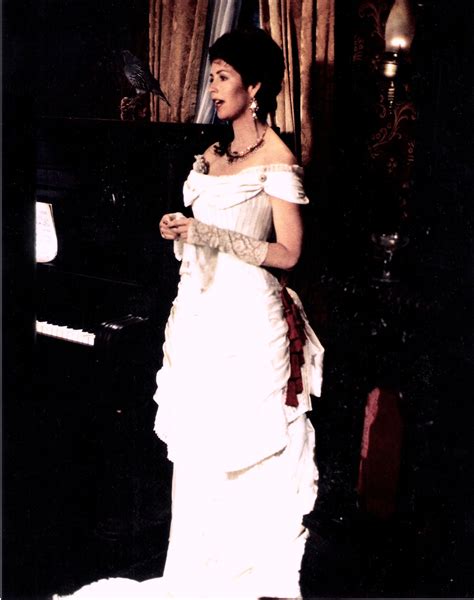 Tombstone Dana Delaney In The White Silk Dress Josephporrodesigns
