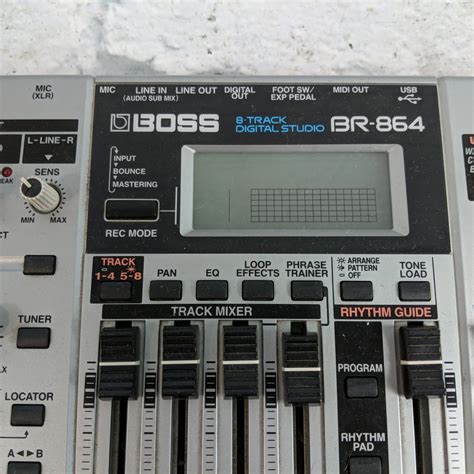 Boss Br 864 8 Track Digital Studio Recorder Evolution Music