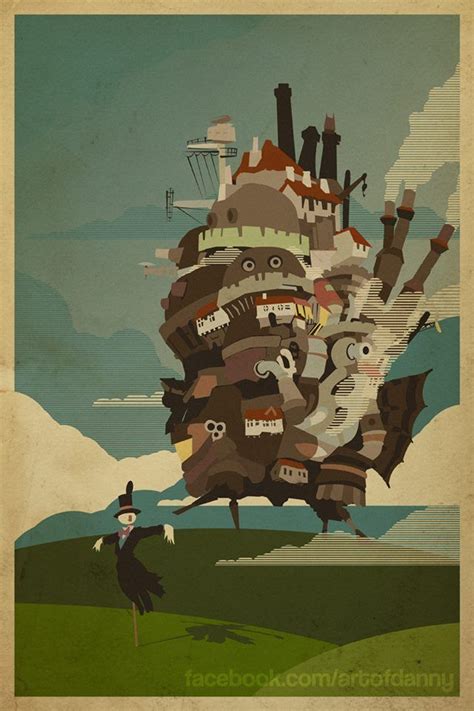Studio Ghibli Art Prints Created By Danny Haas You Can Purchase These
