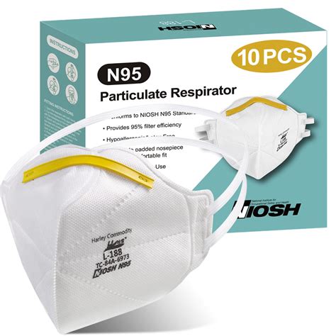 N Mask Niosh Approved Pack Breathable N Particulate Respirator