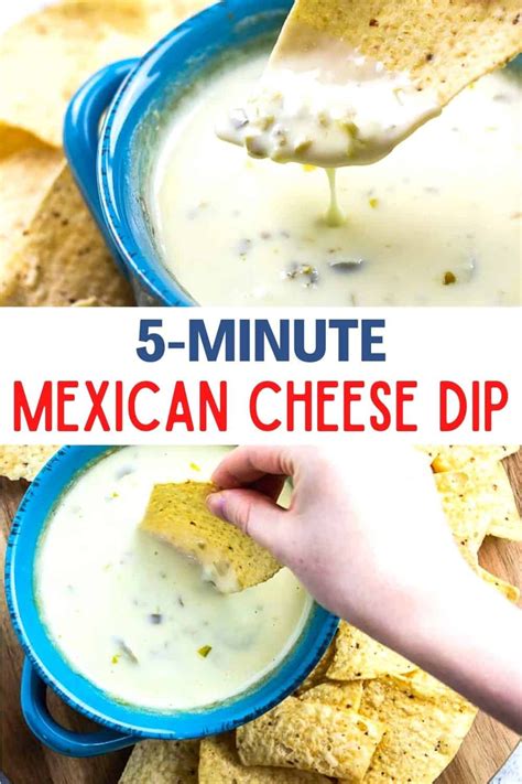 This White Cheese Dip Is An Original Mexican Restaurant Recipe Only 4