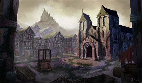 Medieval Town After The Apocalypse Alex Strikalo Free Download