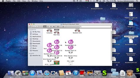 To date, macintosh repository served 1306848 old mac files, totaling more than 252483.6gb! Backyard Baseball 2003 on Intel Mac - YouTube