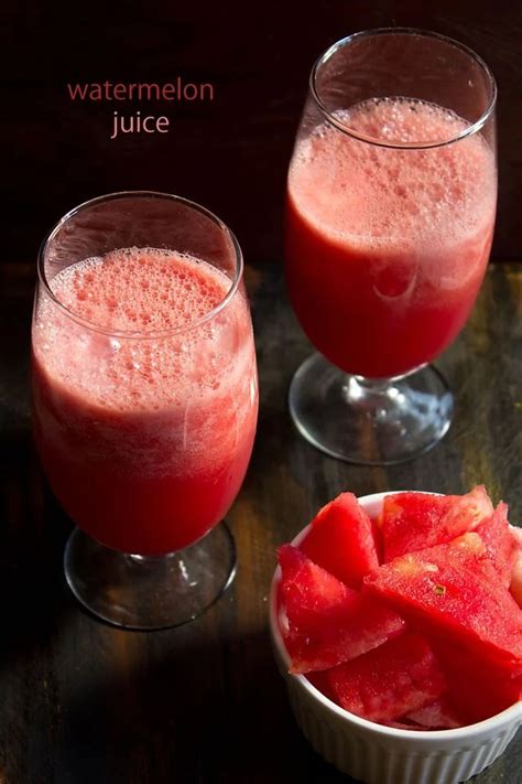 Watermelon Juice Recipe How To Make Watermelon Juice