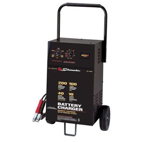 How to connect and use a schumacher battery charger. Design Engineering FAQ: Schumacher-Manual Wheeled Battery ...
