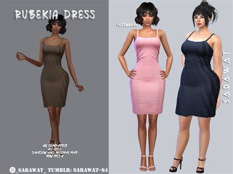 The Sims Resource Rubekia Dress Sarawat