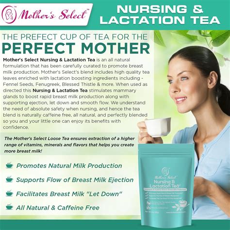 Nursing And Lactation Tea By Mothers Select For Rapid Natural Breast