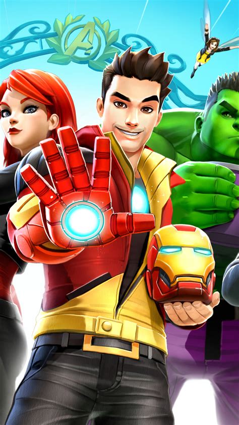 1080x1920 1080x1920 Marvel Avengers Academy Games Hd 5k For Iphone