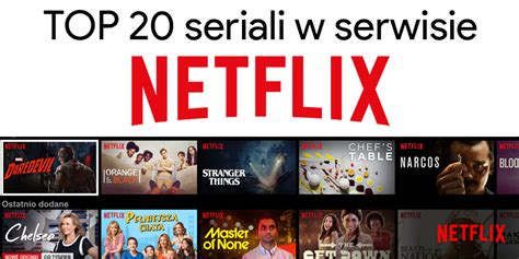 20 Najpopularniejszych Seriali W Serwisie Netflix Mobirankpl