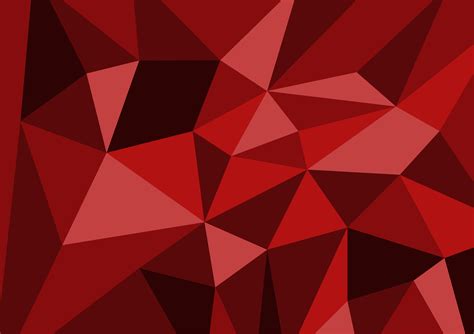 Red Polygon Wallpapers Top Free Red Polygon Backgrounds Wallpaperaccess