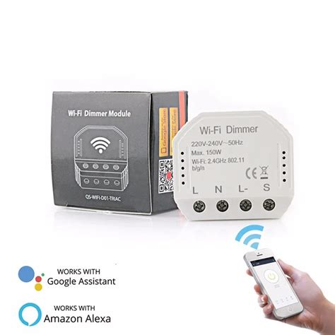 Diy Smart Wifi Led Light Dimmer Switch Smart Life Regulator Tuya App