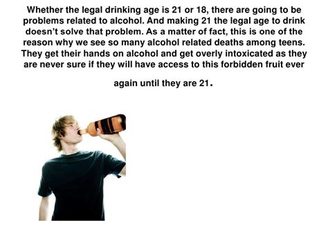 Lowering The Drinking Age