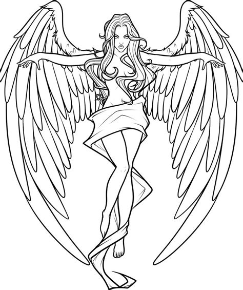 Angel Coloring Pages Download