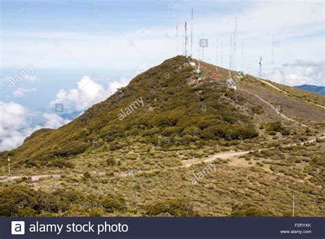 View Of Cerro De La Muerte Showing Road And Landscape Costa Rica