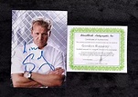 Gordon Ramsey Hell's Kitchen Chef Marvel Autógrafo Foto 5x7 | Cuotas ...