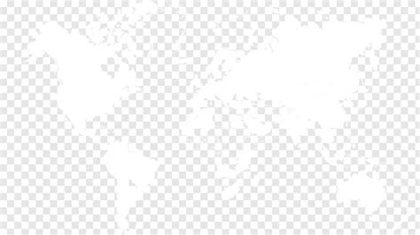World Map Black And White World Map Transparent Background World Map