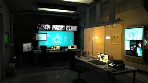 Artstation Sci Fi Office 3d