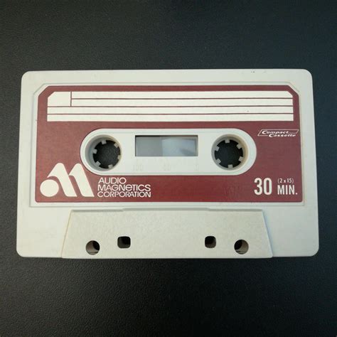 1973 Audio Magnetics Corporation 30 Min 2 X 15 Compact Cassette Blank