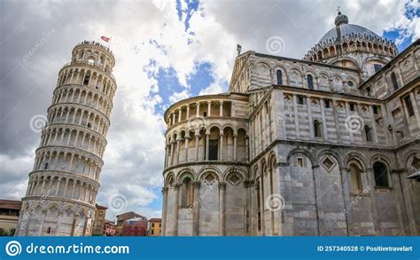Miracle Square Cathedral Duomo And Leaning Tower Of Pisa Tuscany