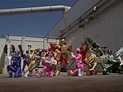 Power Ranger Fuerza del Tiempo y A la velocidad de la luz team-up ...
