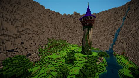 I Made The Tower From Tangled Took 3 Hours Minecraft
