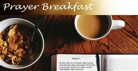 Prayer Breakfasts And Promised Land — First Presbyterian Church Of La