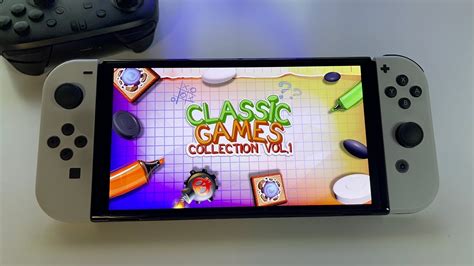 Classic Games Collection Vol1 Review Switch Oled Handheld Gameplay