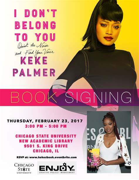 Rsvp Now Keke Palmer Chicago Book Signing Truestar