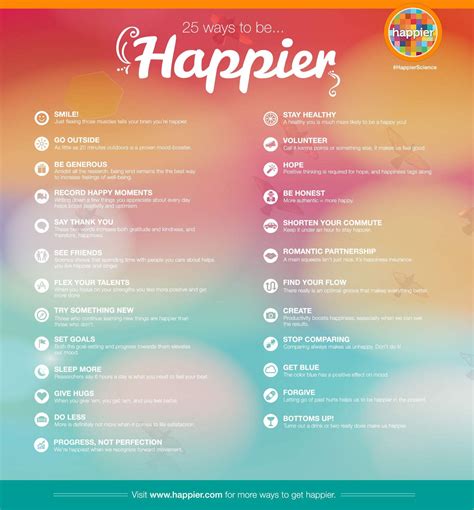 25 Ways To Be Happier Pictures Photos And Images For Facebook Tumblr