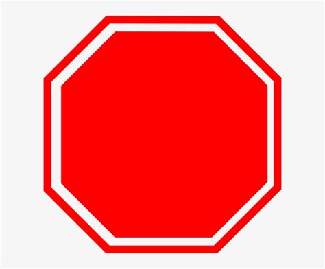 Download High Quality Stop Sign Clipart Blank Transparent Png Images
