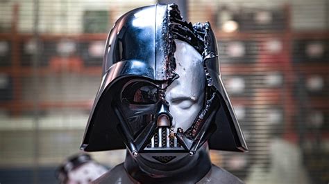 Darth Vaders Battle Damaged Helmet From Obi Wan Kenobi Ctm Magazine
