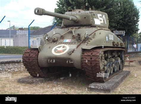 Sherman Tank France Hi Res Stock Photography And Images Alamy