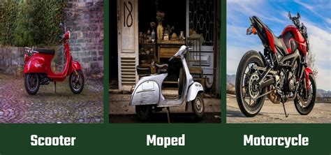 Scooter Vs Moped Vs Motorcycle Pros Cons Differences And Faq