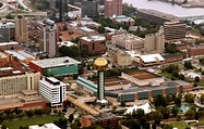Downtown Knoxville from the air! : Knoxville