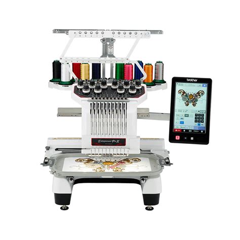Pr1050x Embroidery Machine With 10 Needles From Brother