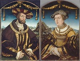 16th Century: Portrait Wilhelm IV of Bavaria and his wife Jacoba of ...