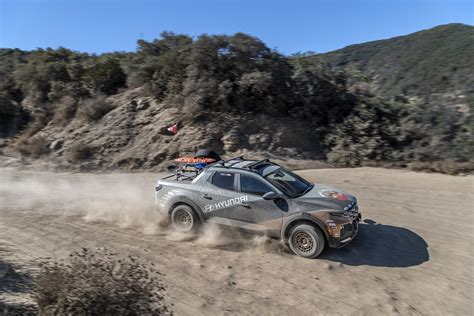 Hyundai Built A Santa Cruz To Tackle The Rebelle Rally Carscoops