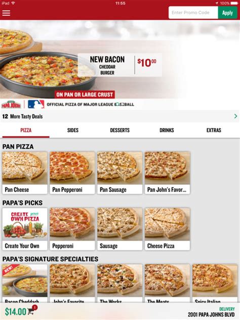 Papa Johns Pizza On The App Store
