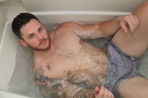The Hottest Male Models Matthew Camp In The Bath