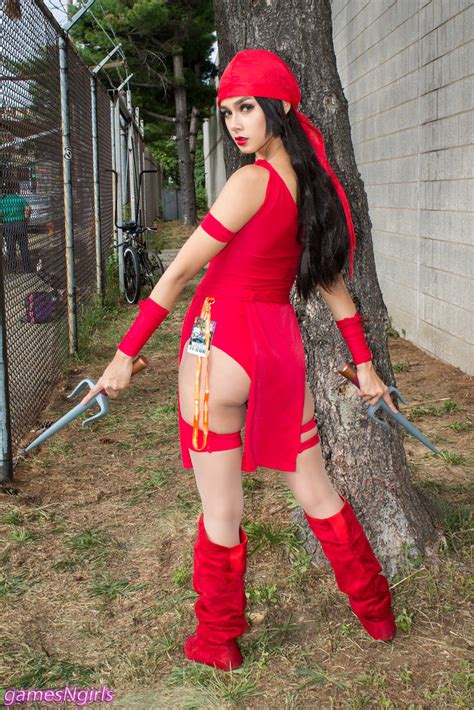 Elektra Cosplay Cosplay Of Marvel Comics Character