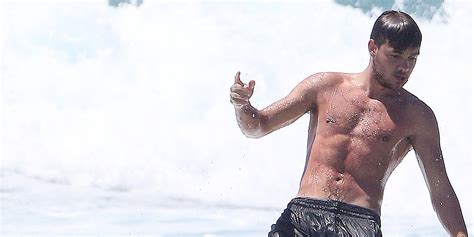 Shirtless Liam Payne Pictures Surfing In Australia Popsugar Celebrity Australia
