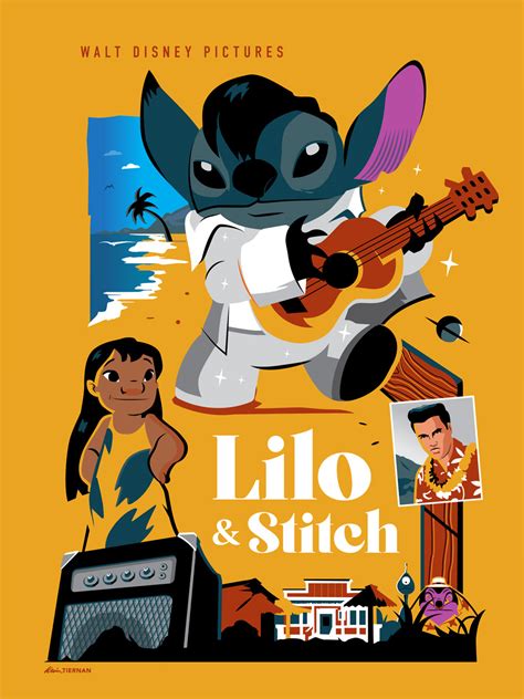 Lilo Stitch Poster Art On Behance