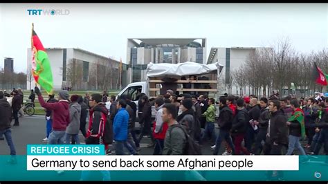 Refugee Crisis Germany To Send Back Some Afghani People Youtube