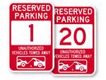 Images of Reserved Parking Spot Signs