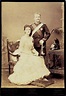 Queen Maria Amélia Luísa Helena de Orleães with her huisband HRM D ...
