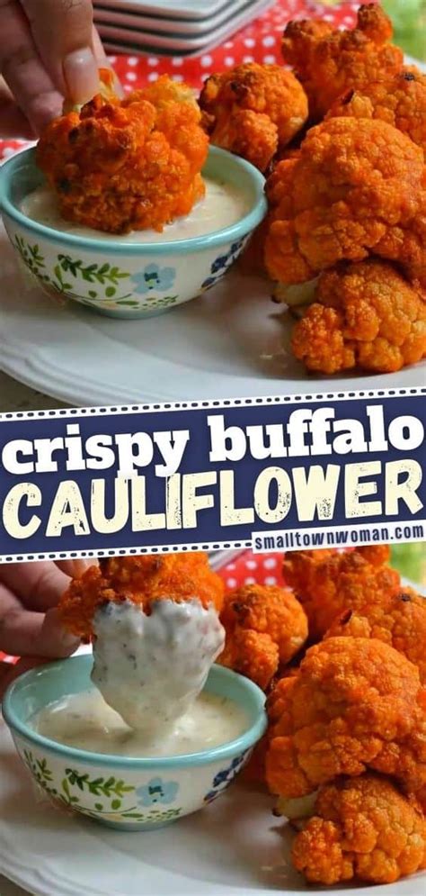 Easy Buffalo Cauliflower Recipe Small Town Woman