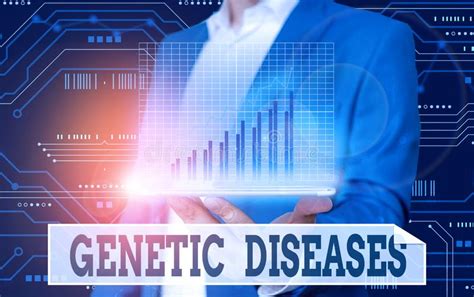 Conceptual Hand Writing Showing Genetic Diseases Business Photo