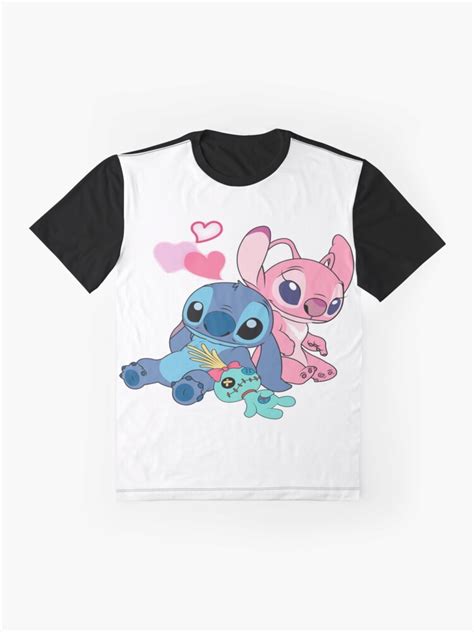 Stitch And Angel T Shirt By Juliochaney Redbubble