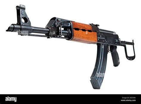 Kalashnikov Ak47 Akms Automatic Assault Rifle Stock Photo Alamy