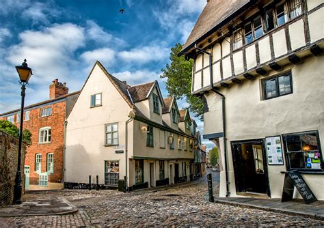 Elm Hill Norwich Uk Cobble Road Hdr Photograph Of A Co Flickr